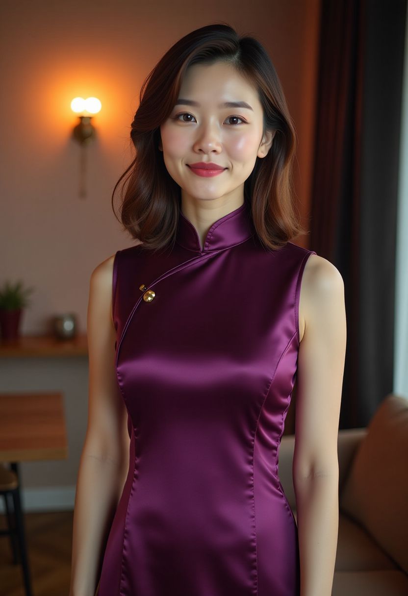 长街晚照海报